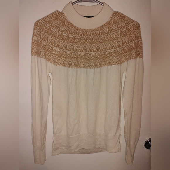 Saks Fifth Avenue Fair Isle Cashmere Sweater Sz.S - Picture 6 of 12